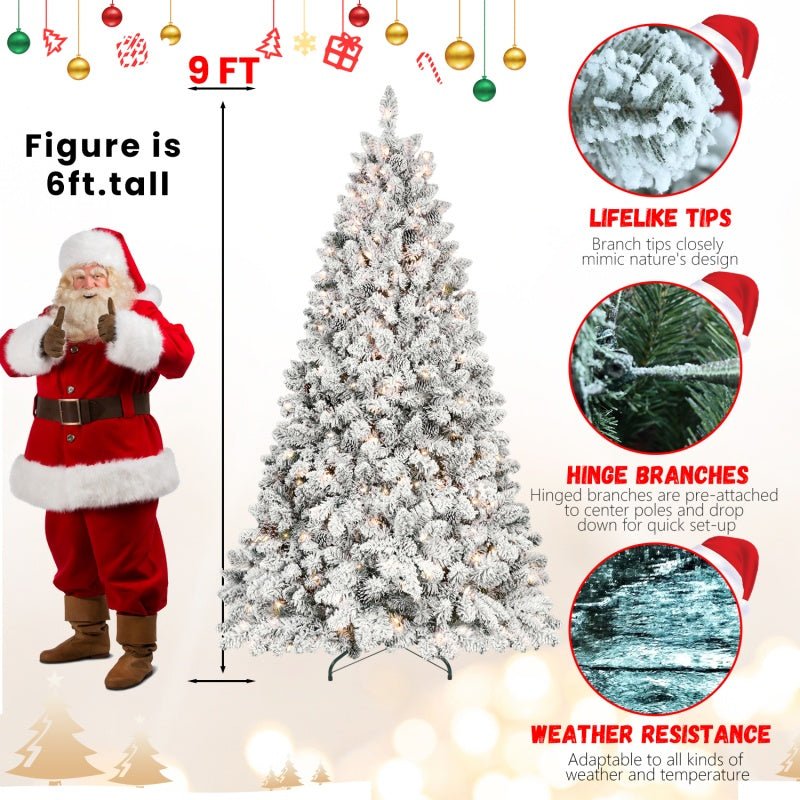PVC, Christmas Tree, Christmas Decorations, Warm Lights - GOT THIS 4 YOU