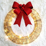 Luminous LED Christmas Wreath - GOT THIS 4 YOU