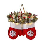 Christmas Mitten Door Wreath - GOT THIS 4 YOU