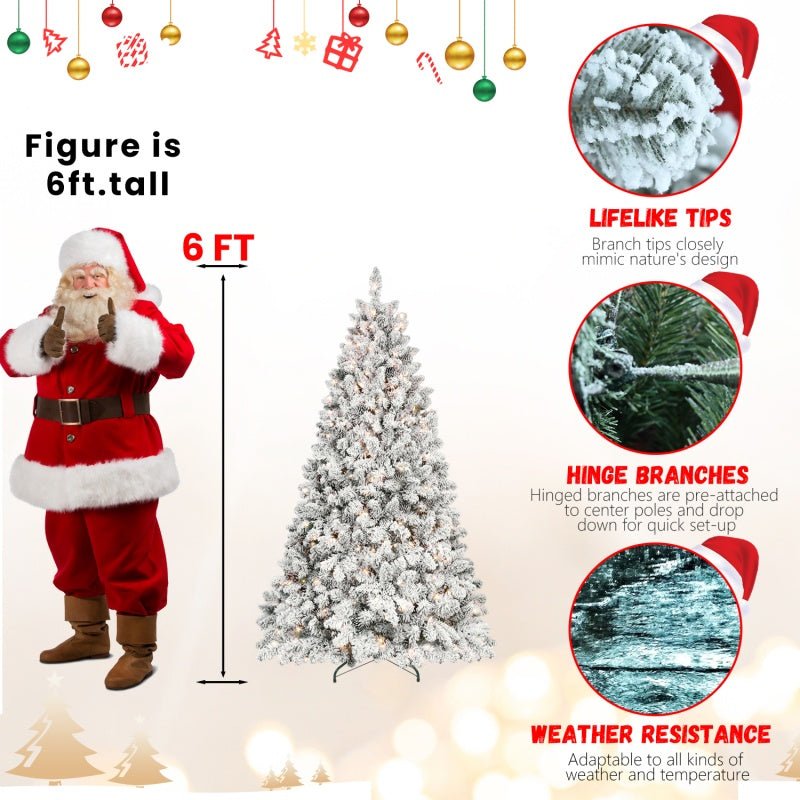 PVC, Christmas Tree, Christmas Decorations, Warm Lights - GOT THIS 4 YOU