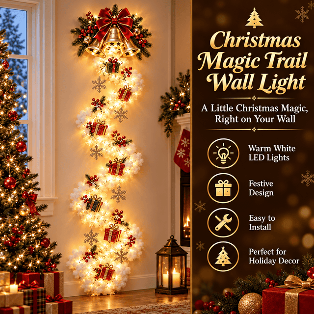 Cascading LED Christmas Wall Light - GOT THIS 4 YOU
