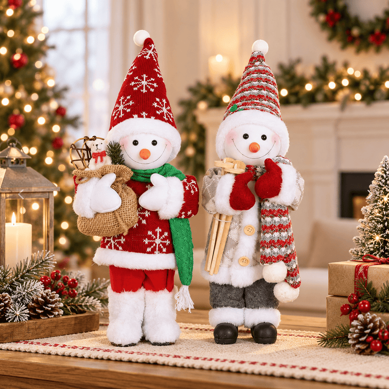 Handcrafted Festive Christmas Doll - GOT THIS 4 YOU