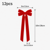 Burgundy Velvet Christmas Bows set of 12 - GOT THIS 4 YOU