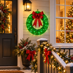 Luminous LED Christmas Wreath - GOT THIS 4 YOU