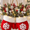 Christmas Mitten Door Wreath - GOT THIS 4 YOU