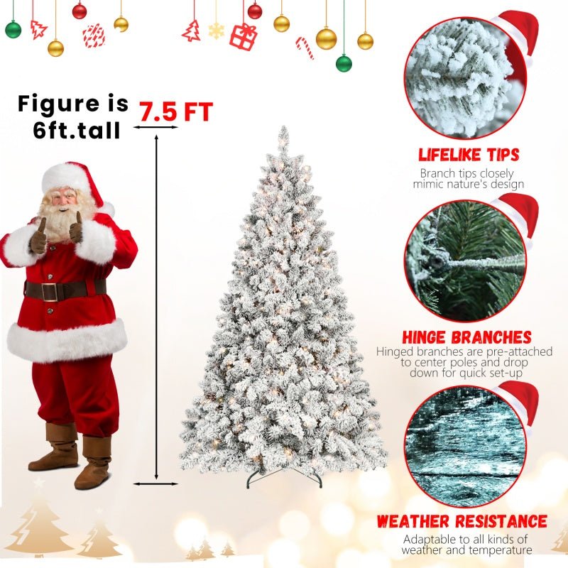 PVC, Christmas Tree, Christmas Decorations, Warm Lights - GOT THIS 4 YOU