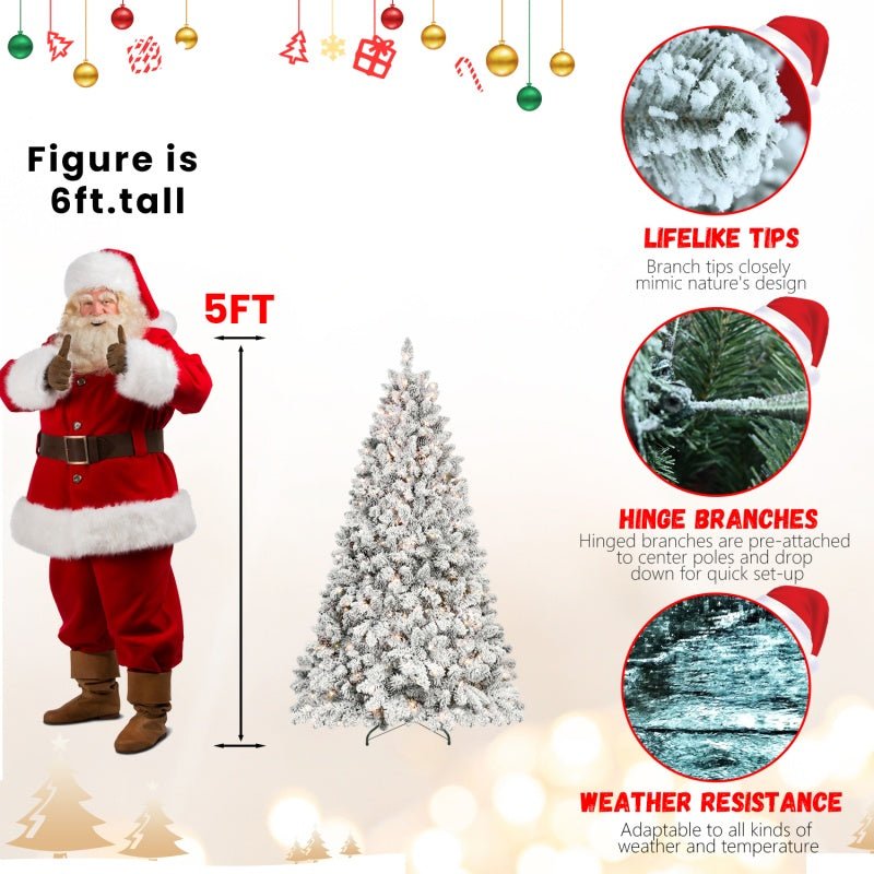 PVC, Christmas Tree, Christmas Decorations, Warm Lights - GOT THIS 4 YOU