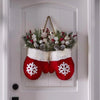 Christmas Mitten Door Wreath - GOT THIS 4 YOU