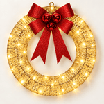 Luminous LED Christmas Wreath - GOT THIS 4 YOU