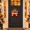 Christmas Mitten Door Wreath - GOT THIS 4 YOU
