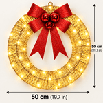 Luminous LED Christmas Wreath - GOT THIS 4 YOU