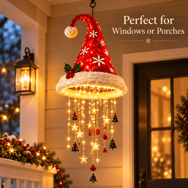 LED Christmas Hat Hanging Light - GOT THIS 4 YOU